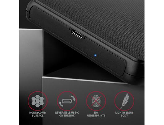 Kietojo disko dėklas AXAGON EE25-SLC 2.5" SATA 6Gb/s USB 3.2 (Gen 1)