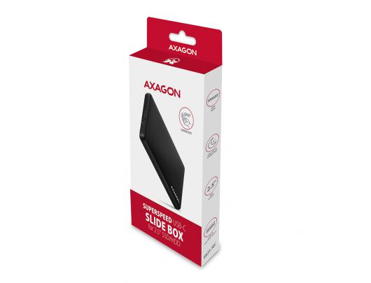 Kietojo disko dėklas AXAGON EE25-SLC 2.5" SATA 6Gb/s USB 3.2 (Gen 1)