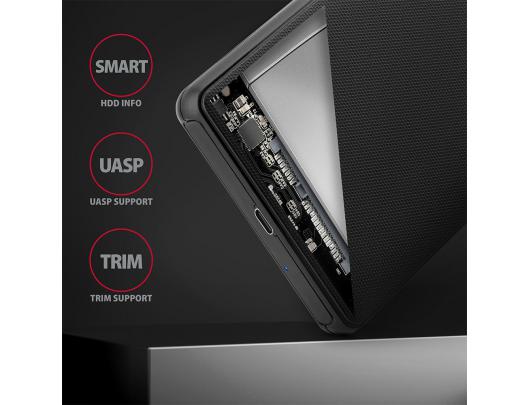Kietojo disko dėklas AXAGON EE25-SLC 2.5" SATA 6Gb/s USB 3.2 (Gen 1)
