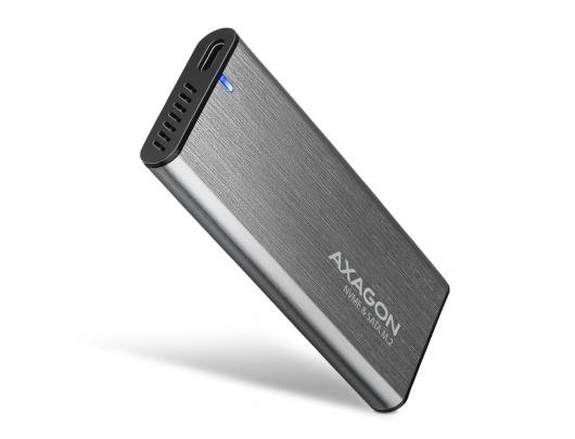 Kietojo disko dėklas AXAGON EEM2-SG2 M.2 NVMe/M.2 SATA USB 3.2 (Gen 2)