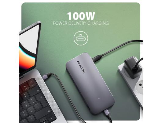 Adapteris AXAGON USB-C USB 3.2 Gen 2 DisplayPort Alternate Mode