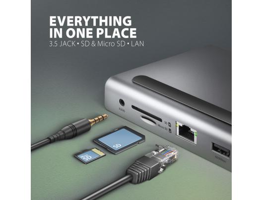USB šakotuvas AXAGON Multi port 5Gbps