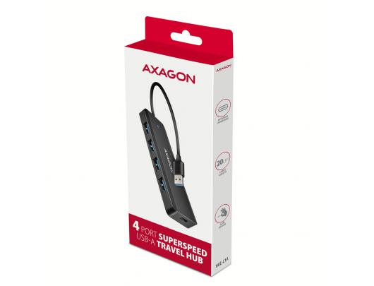USB šakotuvas AXAGON 4-port 5Gbps