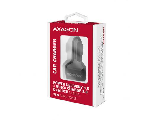 Automobilinis įkroviklis AXAGON PWC-PQ38 38W