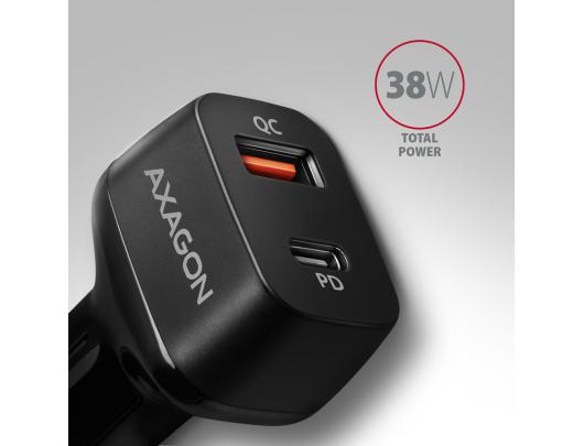 Automobilinis įkroviklis AXAGON PWC-PQ38 38W