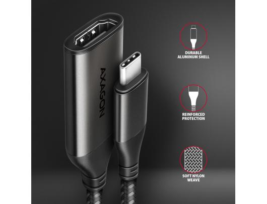 Adapteris AXAGON USB-C HDMI 0.25 m