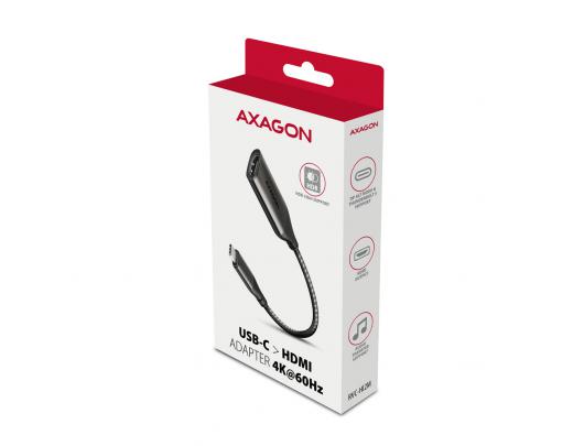 Adapteris AXAGON USB-C HDMI 0.25 m