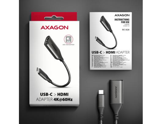 Adapteris AXAGON USB-C HDMI 0.25 m