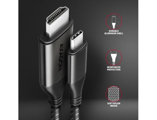 Adapteris AXAGON USB-C HDMI 1.8 m
