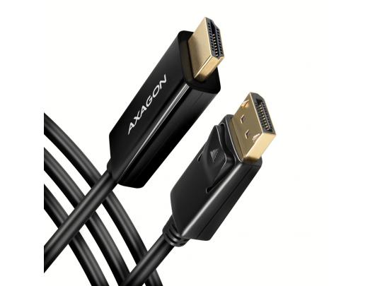 Kabelis AXAGON DisplayPort HDMI 1.8 m