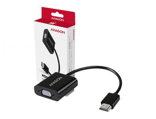 Adapteris AXAGON 0.17 m Juodas