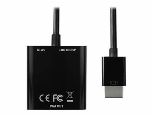 Adapteris AXAGON 0.17 m Juodas