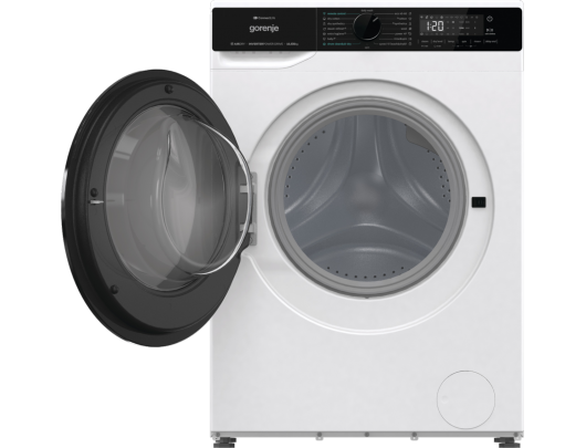 Skalbyklė-džiovyklė Gorenje WD2PA1X64ADW, A/D, priekinis pakrovimas, 10.5 kg, 1400 RPM, 59x60 cm, LED ekranas, džiovinimas 6 kg, garų funkcija, Wi-Fi, balta.