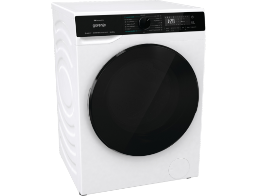 Skalbyklė-džiovyklė Gorenje WD2PA1X64ADW, A/D, priekinis pakrovimas, 10.5 kg, 1400 RPM, 59x60 cm, LED ekranas, džiovinimas 6 kg, garų funkcija, Wi-Fi, balta.