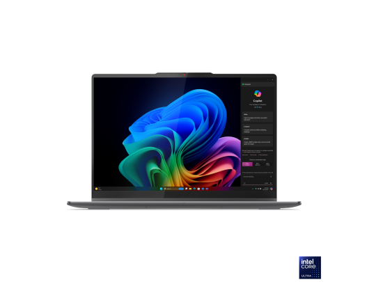 Nešiojamas kompiuteris Lenovo Yoga 7 16ILL10, 2-in-1, OLED, Jutiklinis ekranas, Intel Core Ultra 7, 16GB, 1000GB, Intel Arc Graphics, Windows 11, Luna pilka.