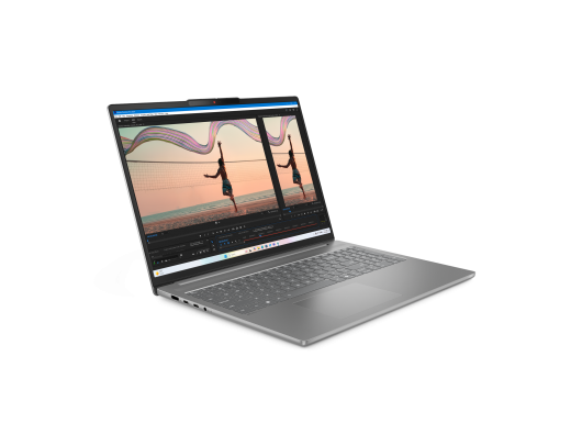 Nešiojamas kompiuteris Lenovo IdeaPad Slim 5 16AHP10, 16" OLED 2.8K, AMD Ryzen 7 8845HS, 16GB DDR5, 1TB SSD, AMD Radeon 780M, Windows 11 Home, Pilka