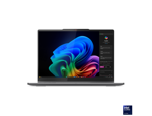 Nešiojamas kompiuteris Lenovo Yoga 7 14ILL10, 2-in-1, OLED, jutiklinis ekranas, Intel Core Ultra 5, 16GB, SSD 512GB, Windows 11 Home, Luna pilka