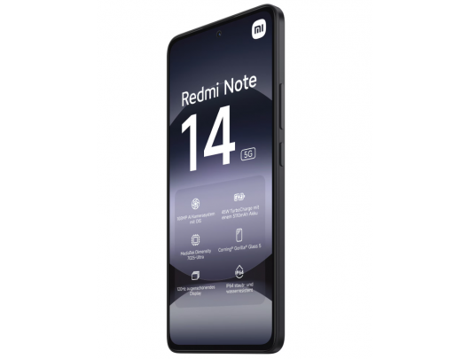Mobilusis telefonas Xiaomi Redmi Note 14 6.67" Midnight Black, 128 GB