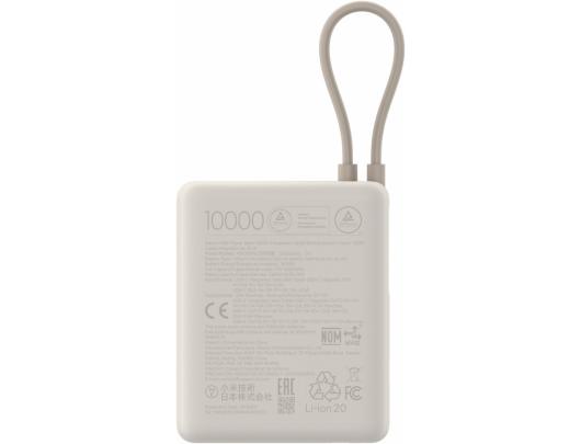 Išorinė baterija Xiaomi Power bank 10000 mAh USB-C Tan