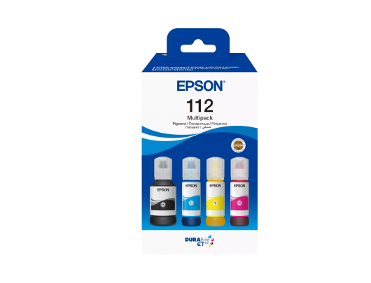 Rašalo papildymas Epson 112 Multipack Juoda Geltona Žydra Purpurinė