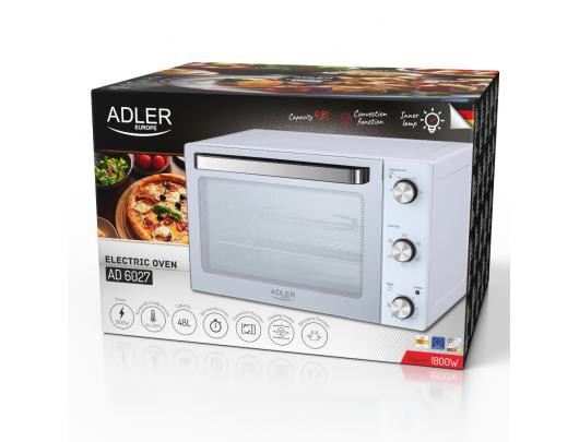 Orkaitė Adler AD 6027 48 L Balta