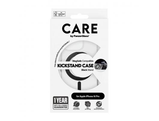 Dėklas CARE Apple iPhone 16 Pro Perdirbtas plastikas Skaidri
