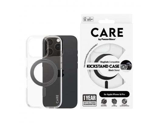 Dėklas CARE Apple iPhone 16 Pro Perdirbtas plastikas Skaidri