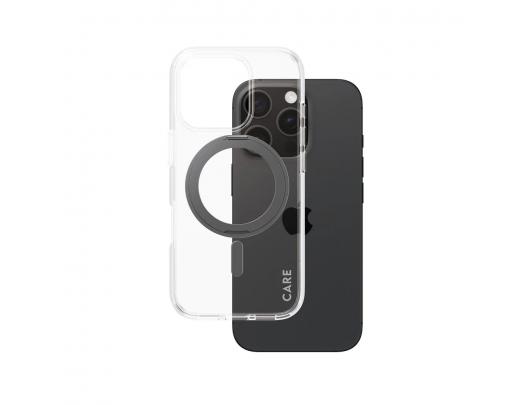Dėklas CARE Apple iPhone 16 Pro Perdirbtas plastikas Skaidri