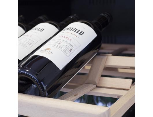 Vyno šaldytuvas Caso WineComfort 1260 Smart Nerūdijantis plienas/Juoda