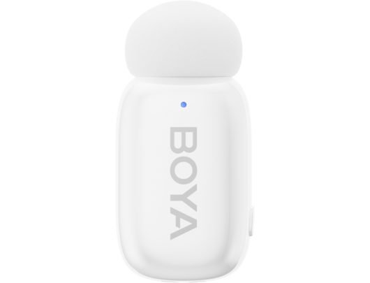 Belaidis mikrofonas Boya mini-13 Lightning/USB-C baltas