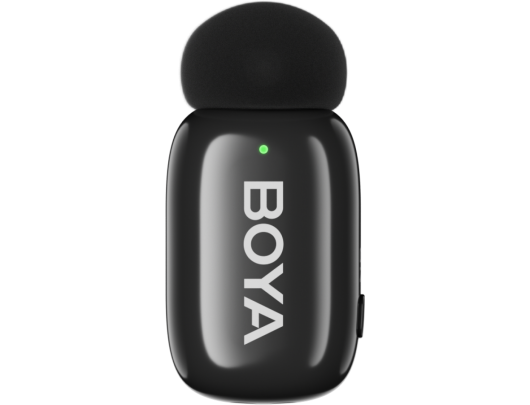 Belaidis mikrofonas Boya mini-15 Lightning juodas