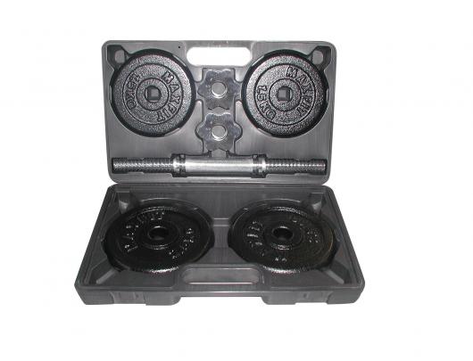 Hanteliai Toorx Cast iron weight dumbbells set with case 1.5-10 kg