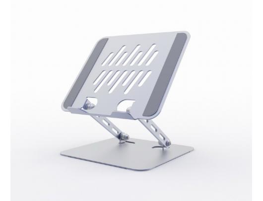 Nešiojamojo kompiuterio stovas Gembird NBS-D1-04 11-15.6 colių Spacegrey