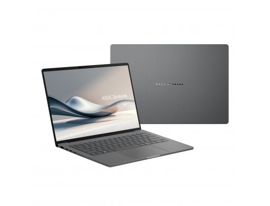 Nešiojamas kompiuteris Asus Zenbook 14 UX3407RA-QD010W Iceland Gray 14" OLED WUXGA 1920x1200 pixels Glossy Snapdragon X Elite X1E 78 100 32GB LPDDR5X
