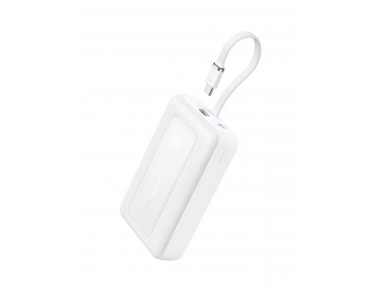 Išorinė baterija Anker Power bank with Built-in USB C Cable 20000 mAh Mėlyna