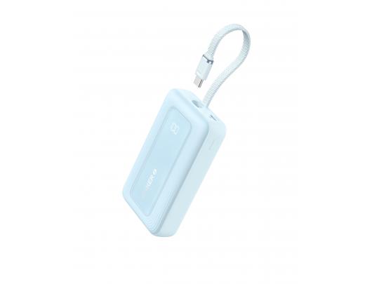 Išorinė baterija Anker Power bank with Built-in USB C Cable 20000 mAh Juoda