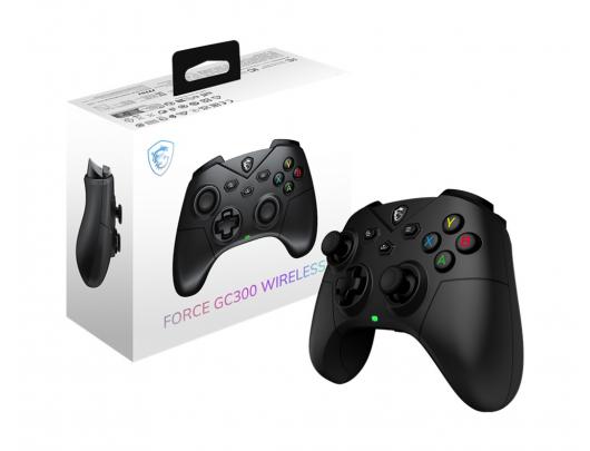 Žaidimų pultas MSI FORCE GC300 WIRELESS Juodas Wireless