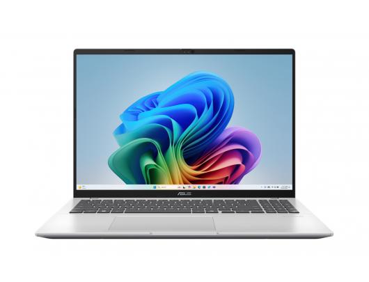 Nešiojamas kompiuteris Asus Vivobook 16 M1607KA-MB024W, 16", IPS, WUXGA, AMD Ryzen 5, 16GB, 512GB SSD, Windows 11, vėsiai sidabrinis