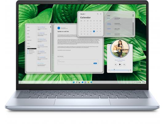 Nešiojamas kompiuteris Dell Inspiron 14 5445 Ice Blue 14" WVA FHD+ 1920x1200 pixels Anti-glare AMD Ryzen 5 8540U 16GB DDR5 Solid-state drive capacity