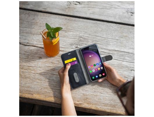 Dėklas Xiaomi Redmi Note 14 5G Oda Juoda