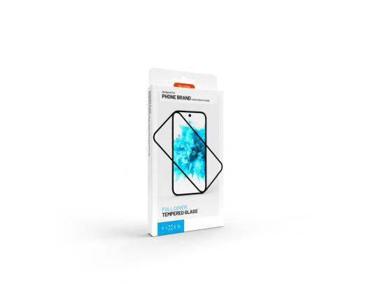 Apsauginis stiklas FIXED Xiaomi Redmi Note 14 Note 14 5G Grūdintas stiklas Skaidrus Juodas
