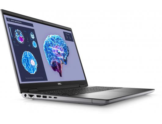 Nešiojamas kompiuteris Dell Mobile Precision Workstation 7680 16" WVA FHD+ 1920x1200 pixels Anti-glare Intel Core i7 i7-13850HX 32GB Solid-state driv