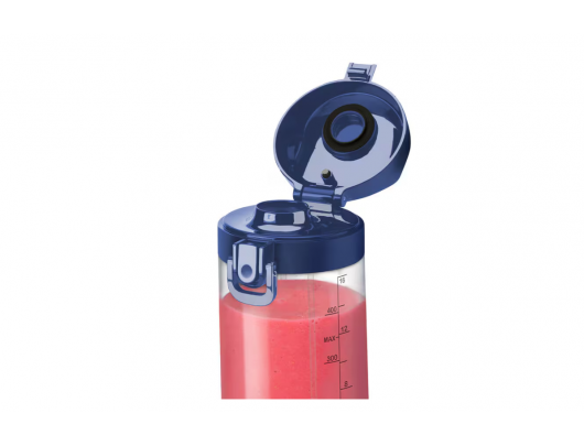 Kokteilinė Nutribullet NBP003NBL, asmeninis, ąsotis Tritan, ąsočio talpa 0.475 L, ledo smulkinimas, tamsiai mėlynas