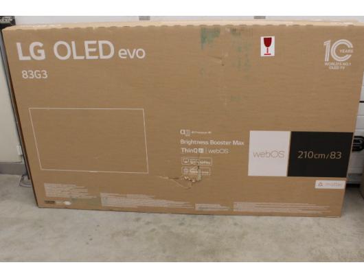 Televizorius LG OLED83G33LA 83 colių 4K UHD pažeista pakuotė