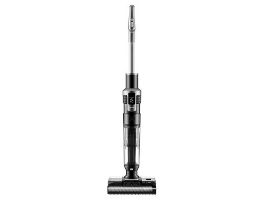 Dulkių siurblys ir ploviklis Jimmy HW9 Pro Max, belaidis veikimas, plovimo funkcija, 460 W, 21.6 V, veikimo laikas (maks.) 40 min, juodas/sidabrinis.