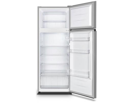 Šaldytuvas Gorenje RF414EPS4, laisvai pastatomas, 143.6 cm, viršutinis šaldiklis, šaldytuvo talpa 165, šaldiklio talpa 41 litras, klasė E, pilkas.