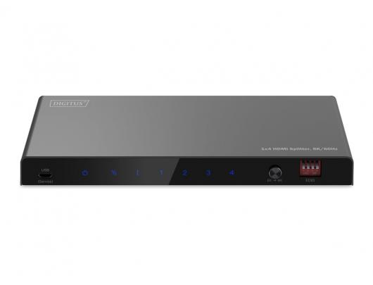 HDMI skirstytuvas Digitus DS-55340 8K Juodas