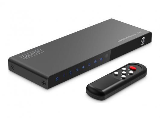 HDMI Jungiklis Digitus DS-55334 Juodas