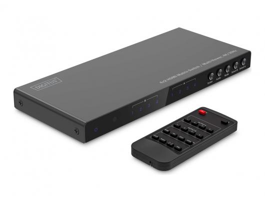 HDMI matrica Digitus DS-55345 4K/30Hz Juoda