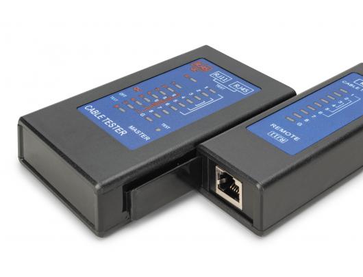 Kabelių testavimo įrenginys Digitus DN-14001-2 RJ45 vienpusis testeris
